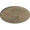 Ekena Millwork Shakuras Ceiling Medallion (For Canopies up to 5 1/2"), 29 1/2"OD x 2"P, Gobi Desert Crackle CM30SHGDC - alternate 3